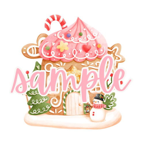 Pink Christmas Emoji Collection