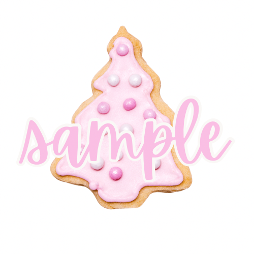 Pink Christmas Emoji Collection